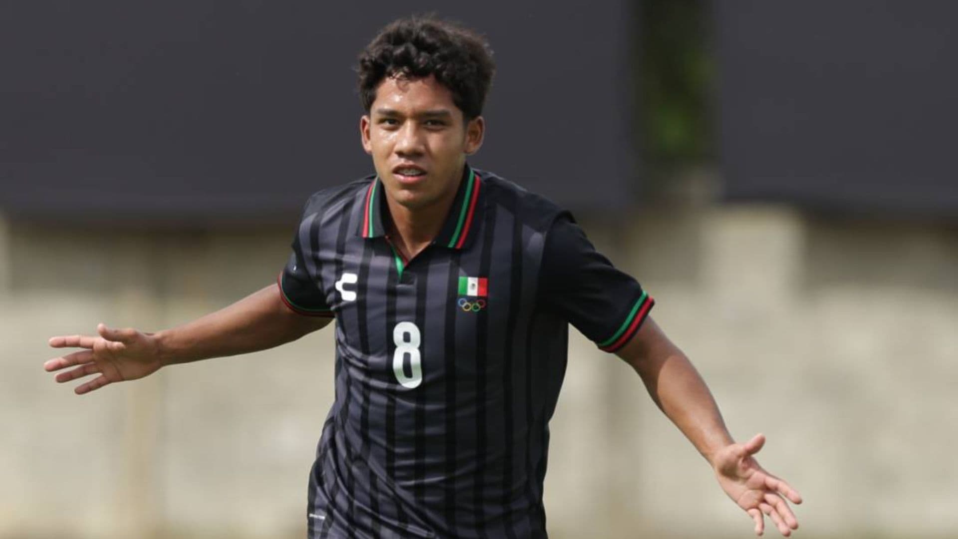 Gael García, jugador de la Selección Nacional Sub-23.