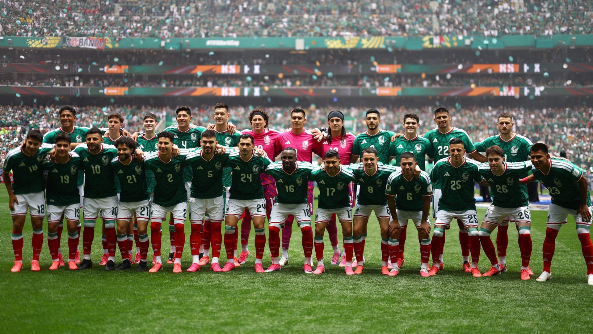 México se enfrenta a Ecuador en el Estadio Sede CDMX