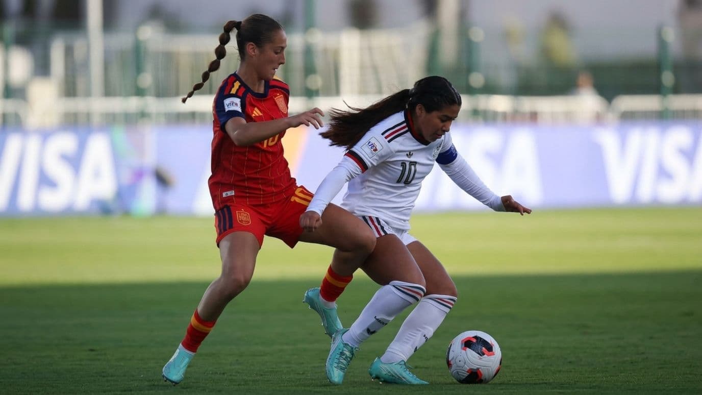 México no pudo con España, gran favorita a ser campeona en el Mundial Femenil Sub-17 que se juega en Marruecos.