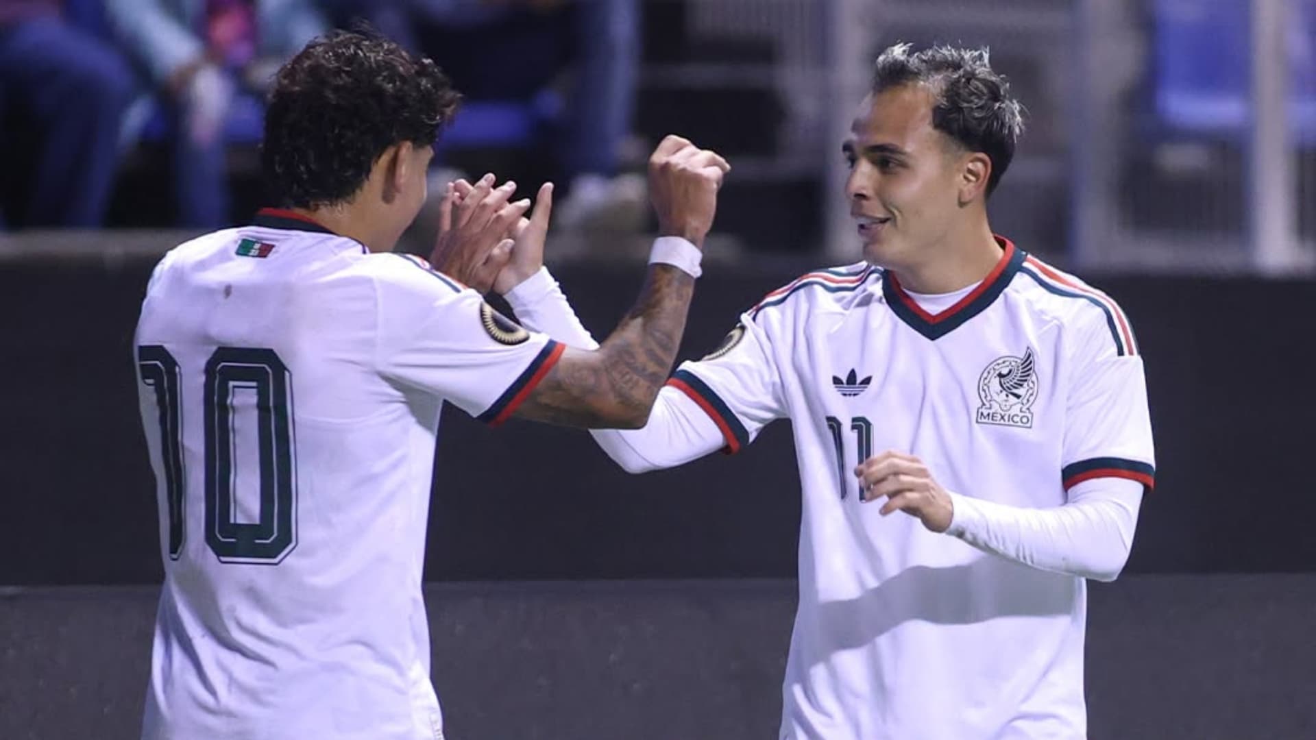 México festeja el triunfo ante Costa Rica en el Premundial de Concacaf 2026
