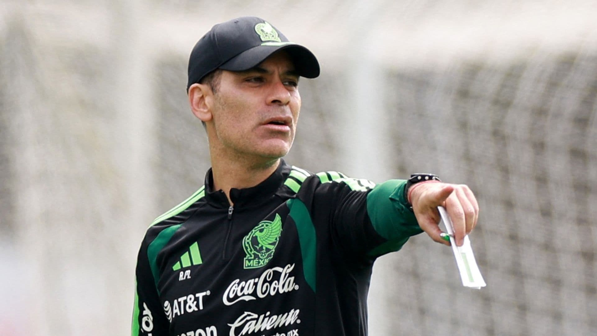 Rafa Márquez está enfocado en su segundo partido como entrenador de la Selección Mexicana.