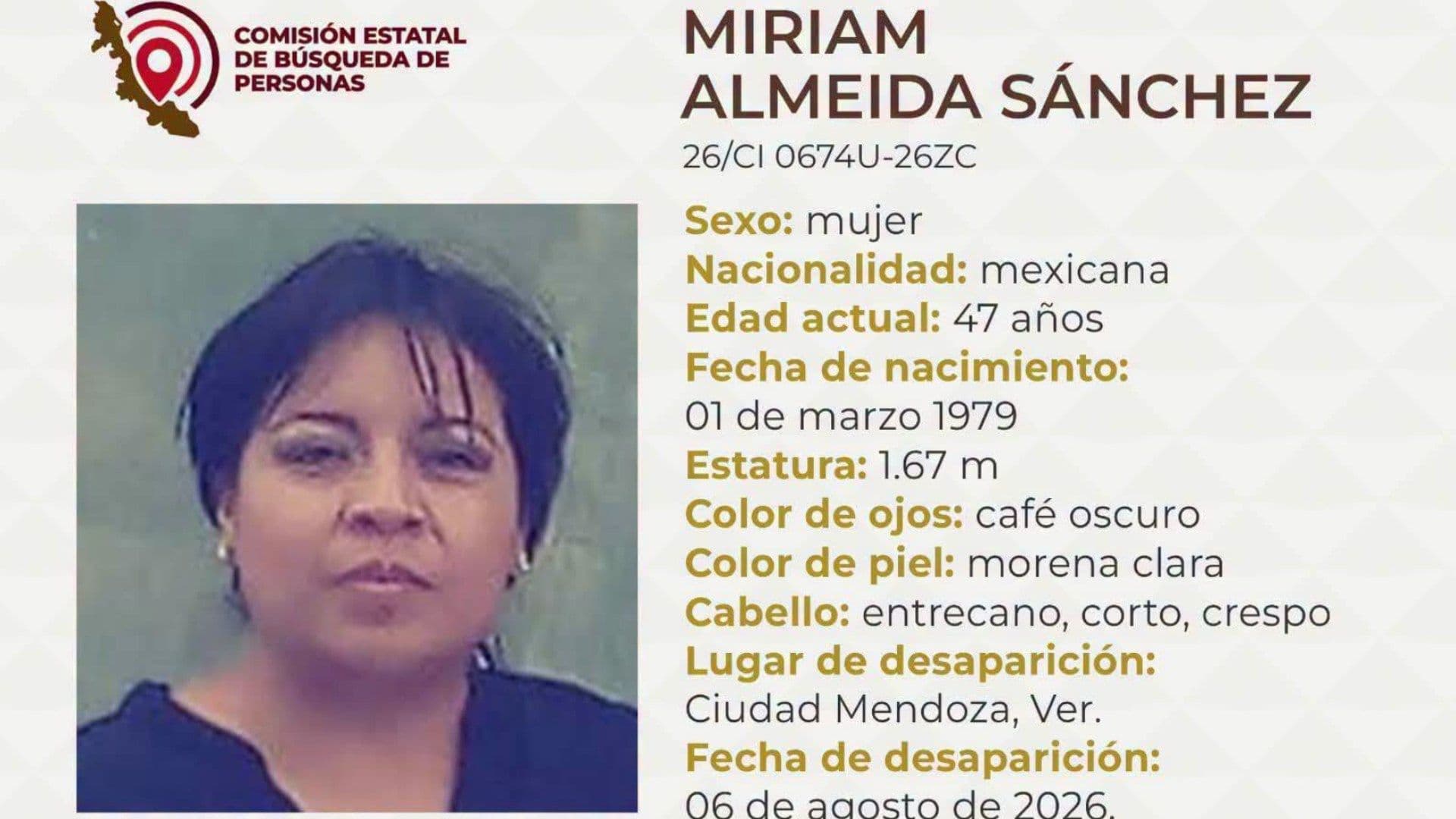 Mujer reportada desaparecida es hallada muerta en Nogales
