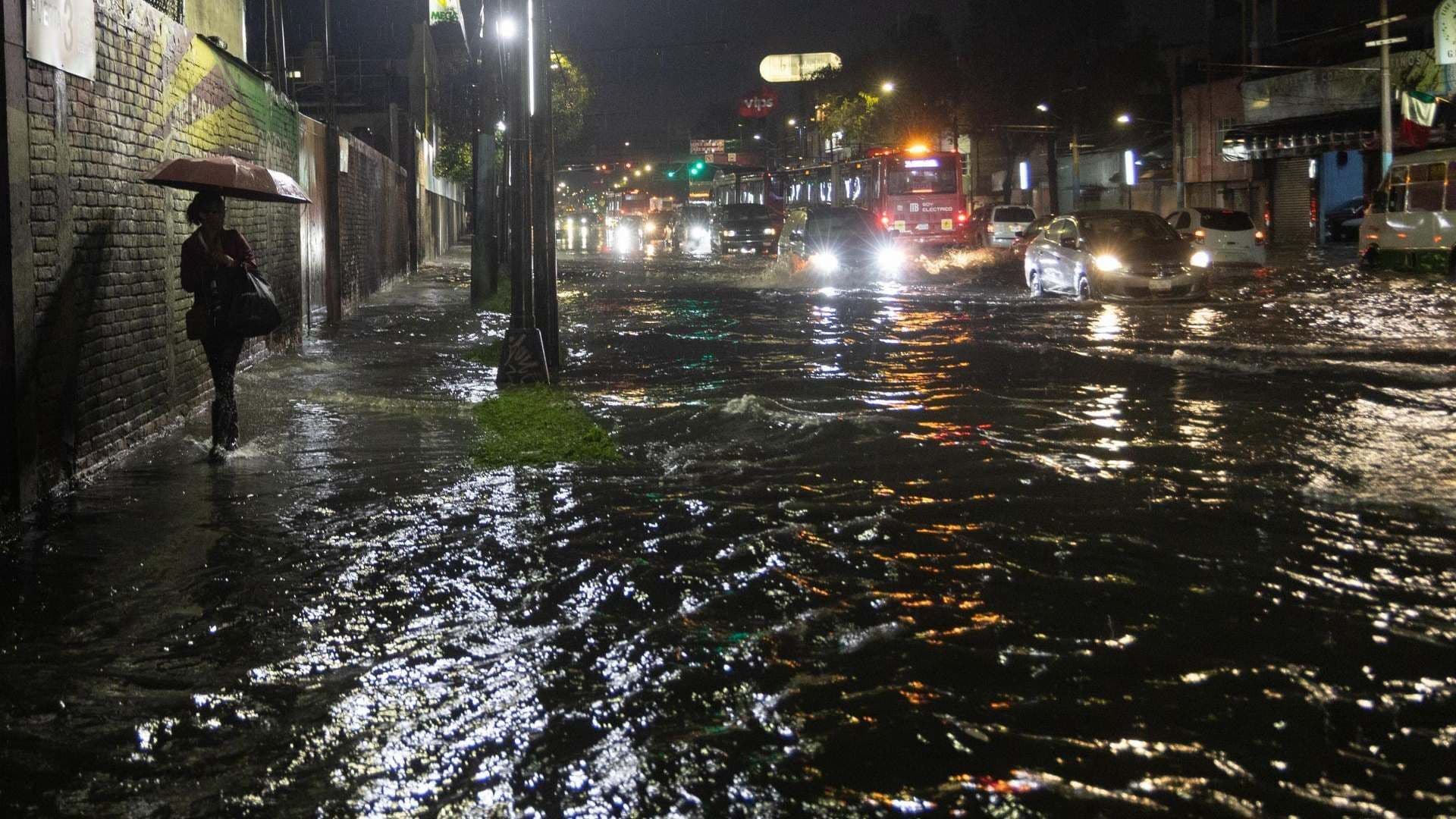 Las lluvias de estos días han provocado inundaciones en la CDMX. Foto: Cuartoscuro