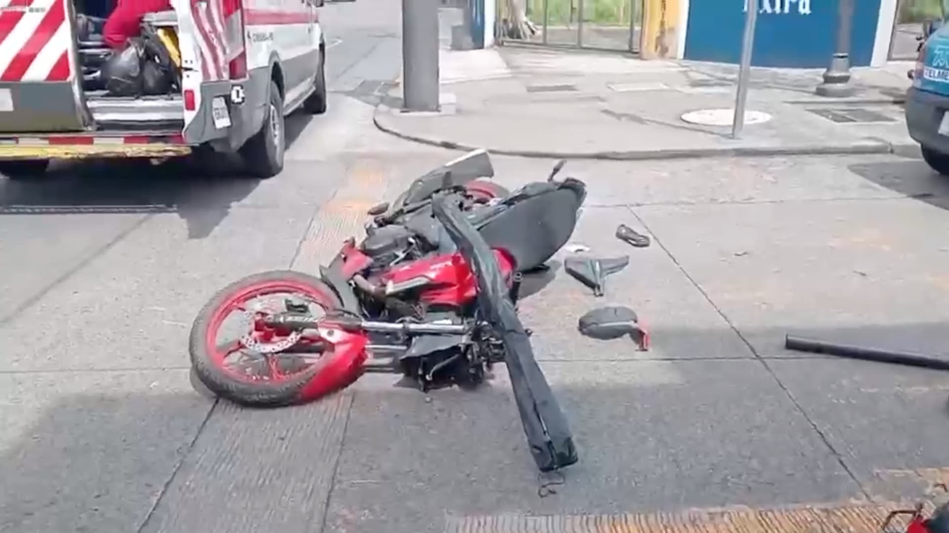 Motociclista Resulta Lesionado al Ser Impactado por Automovilista en Córdoba Veracruz
