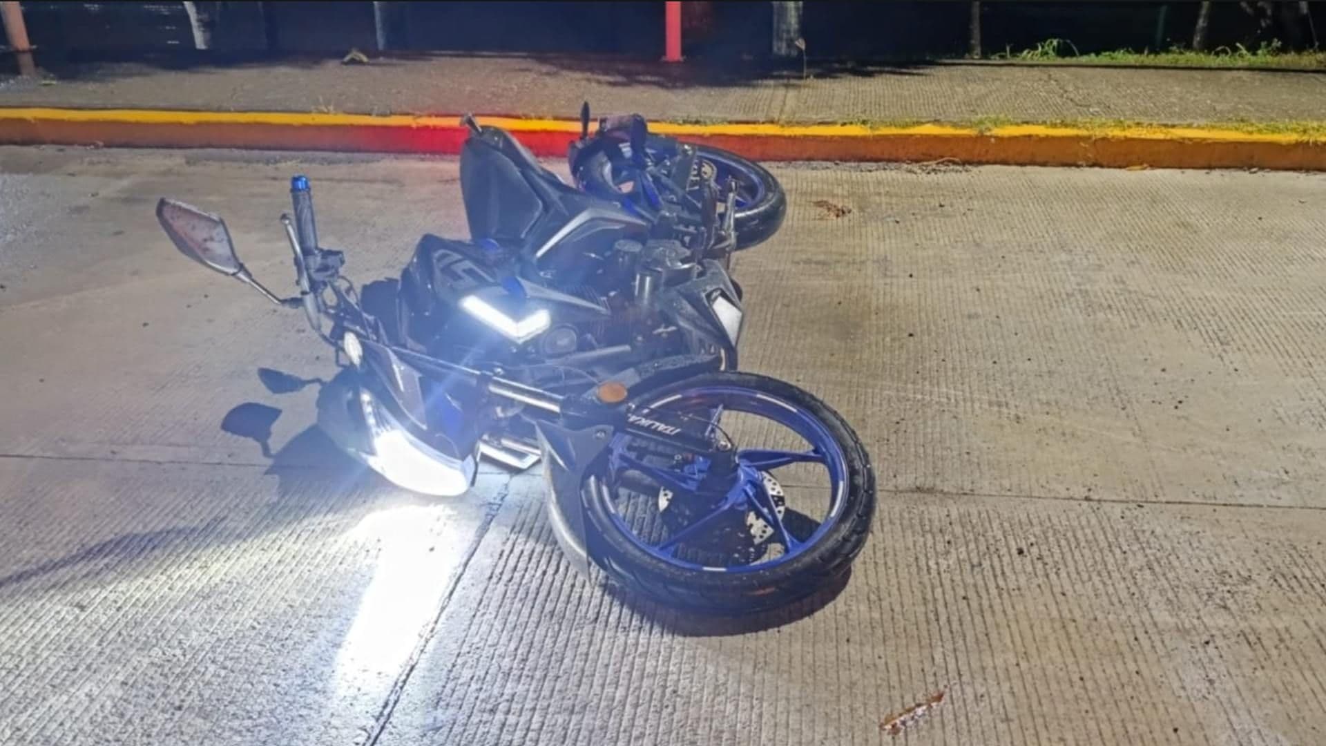 Motociclista muere tras derrapar en Tihuatlán al norte de Veracruz