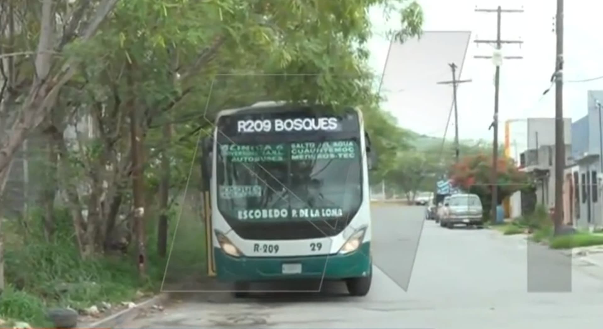 Camión de la Ruta 209