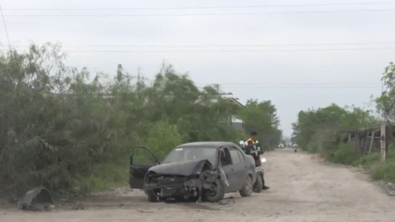 Muere hombre en choque en Escobedo