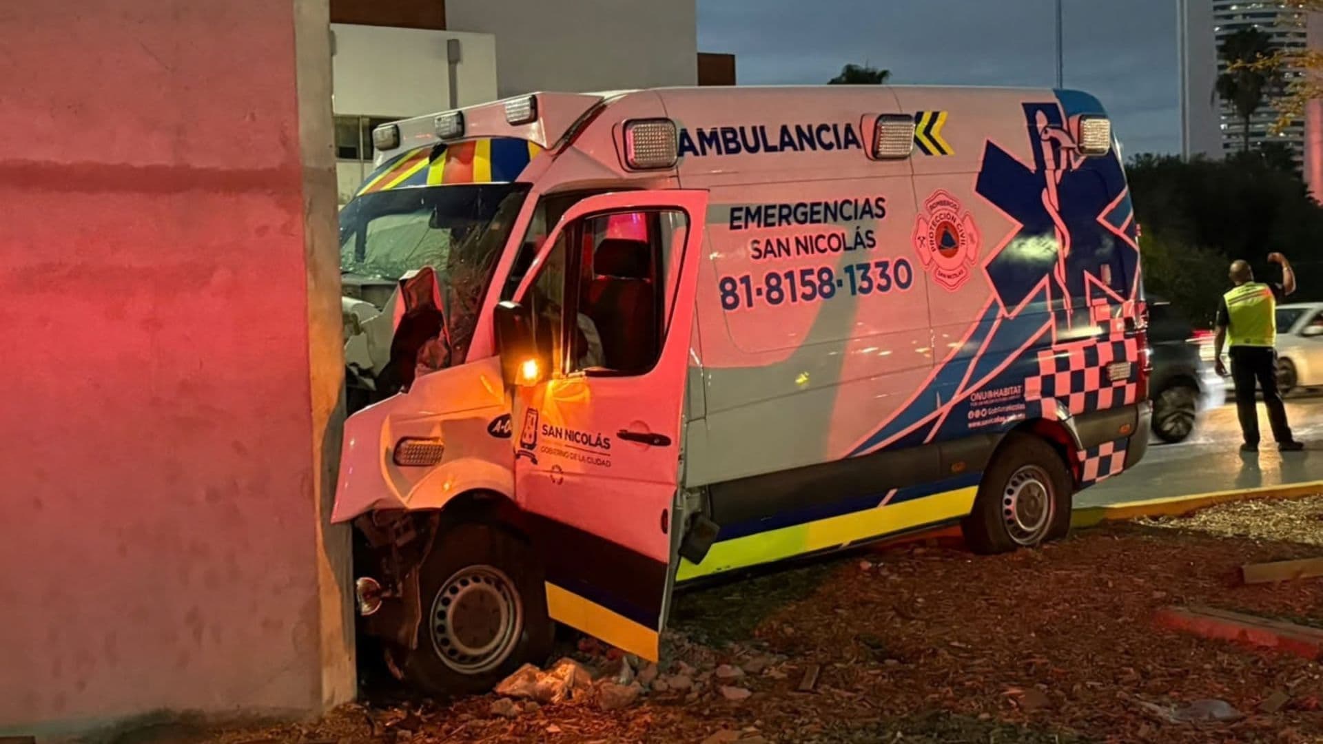 Choque ambulancia