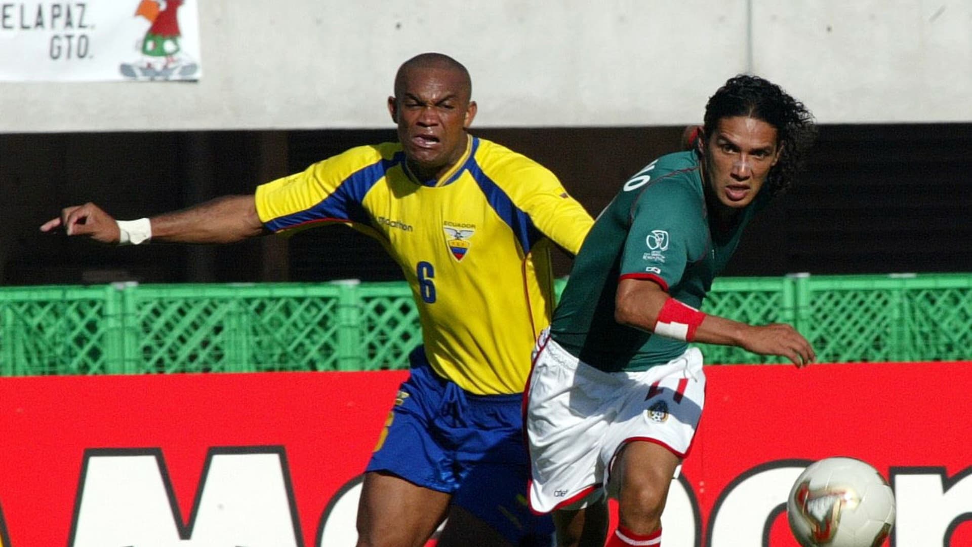 Raúl Guerrón enfrentó a México en el Mundial Corea-Japón 2002.