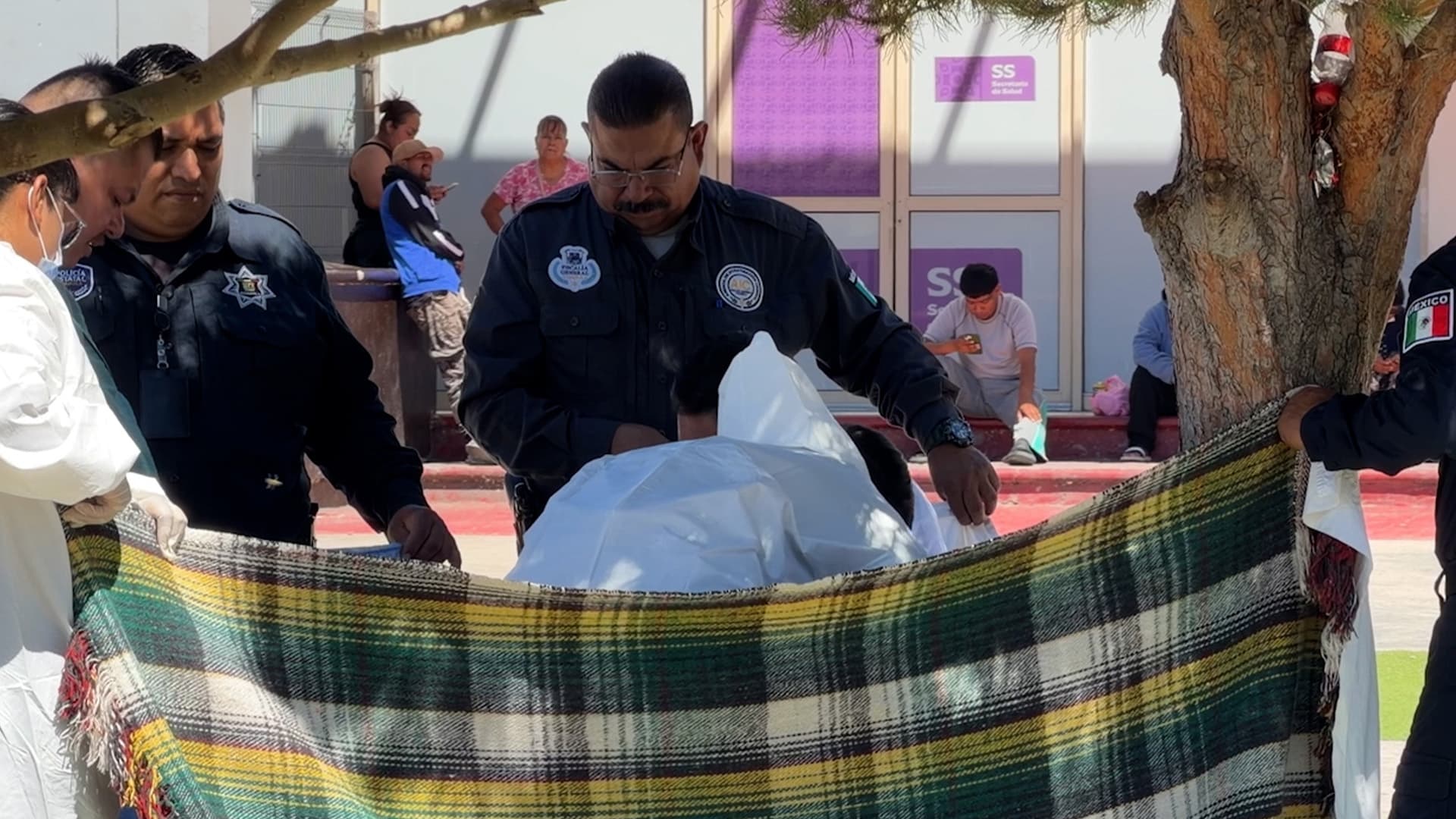 Muere Hombre en la Explanada del Hospital General de Saltillo