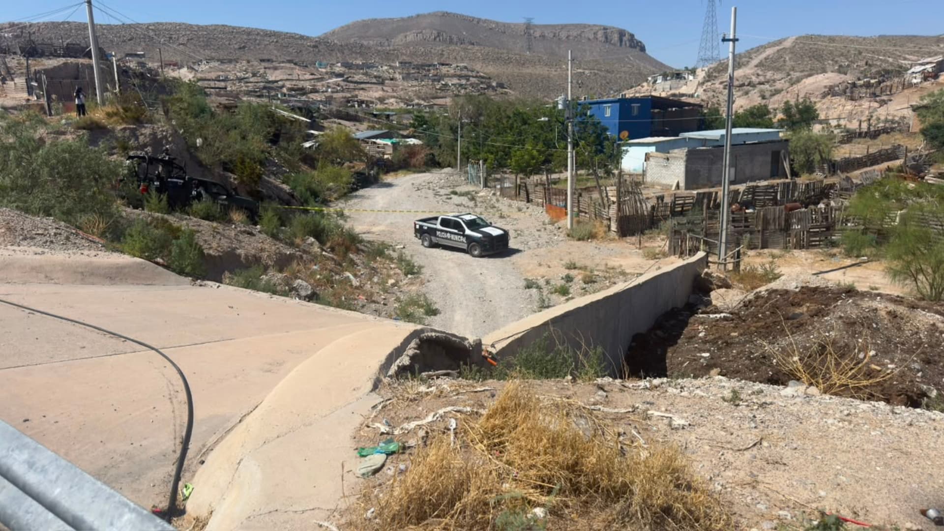 El cuerpo se encontraba en la entrada del túnel ubicado sobre el Periférico Camino Real.