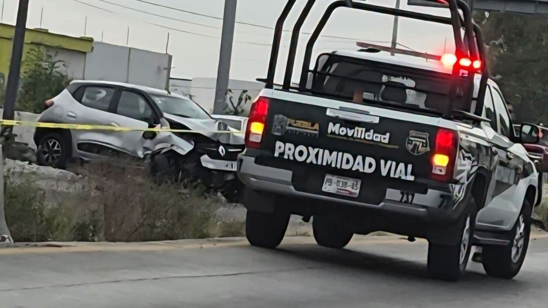 Accidente Choque Automóvil Muro de Contención Muerto Periférico Ecológico Puebla