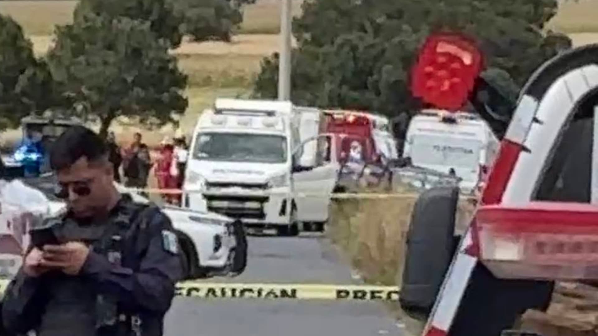 Accidente deja a un hombre sin vida en Apizaco, Tlaxcala.