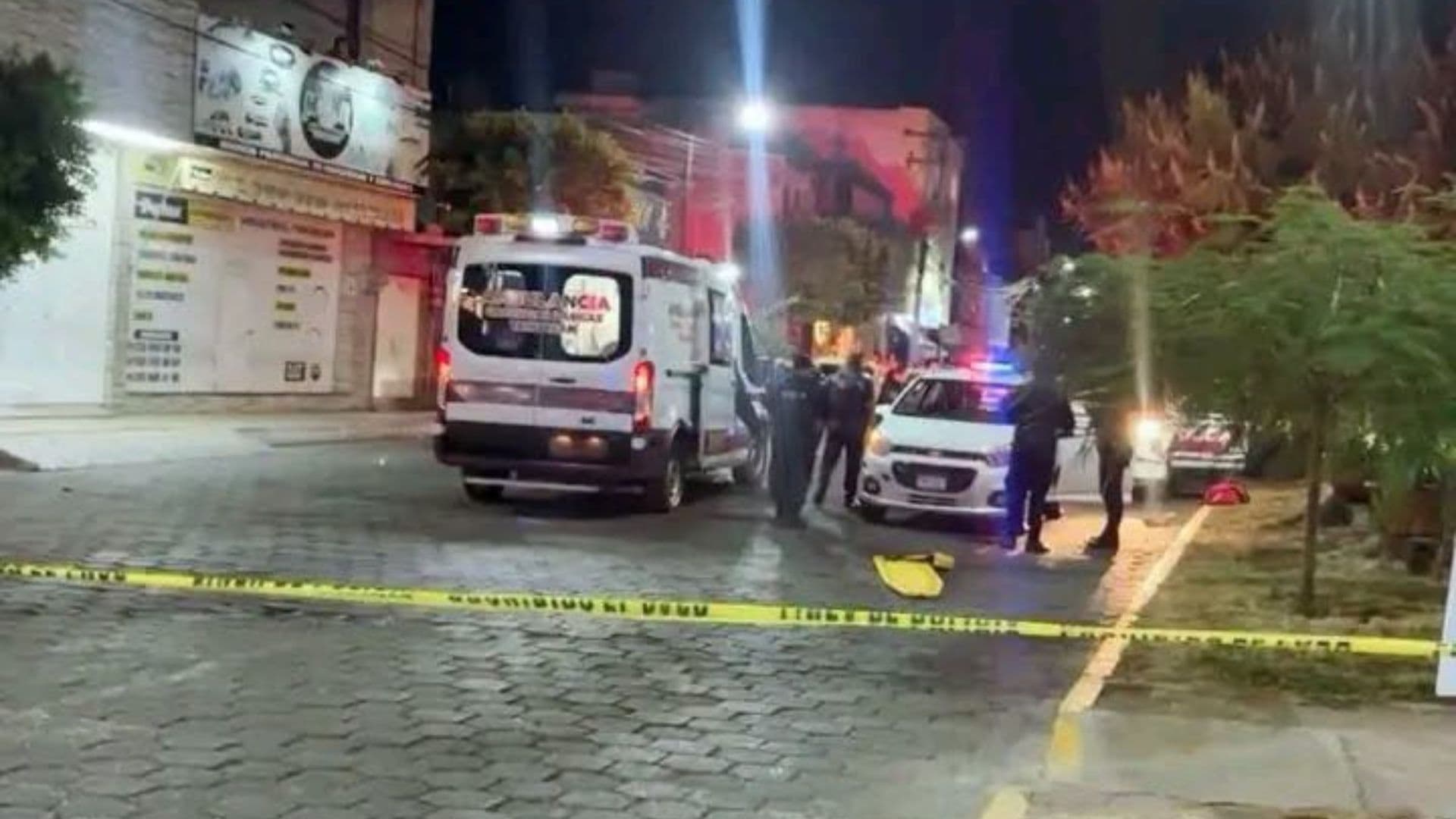 La víctima fue trasladada al hospital donde se confirmó la muerte.