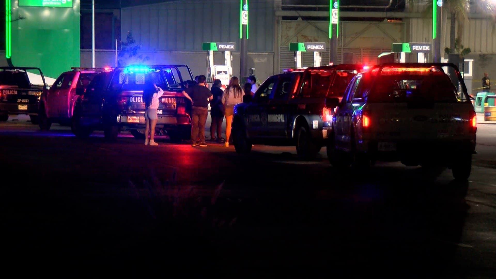 asesinato en gasolinera