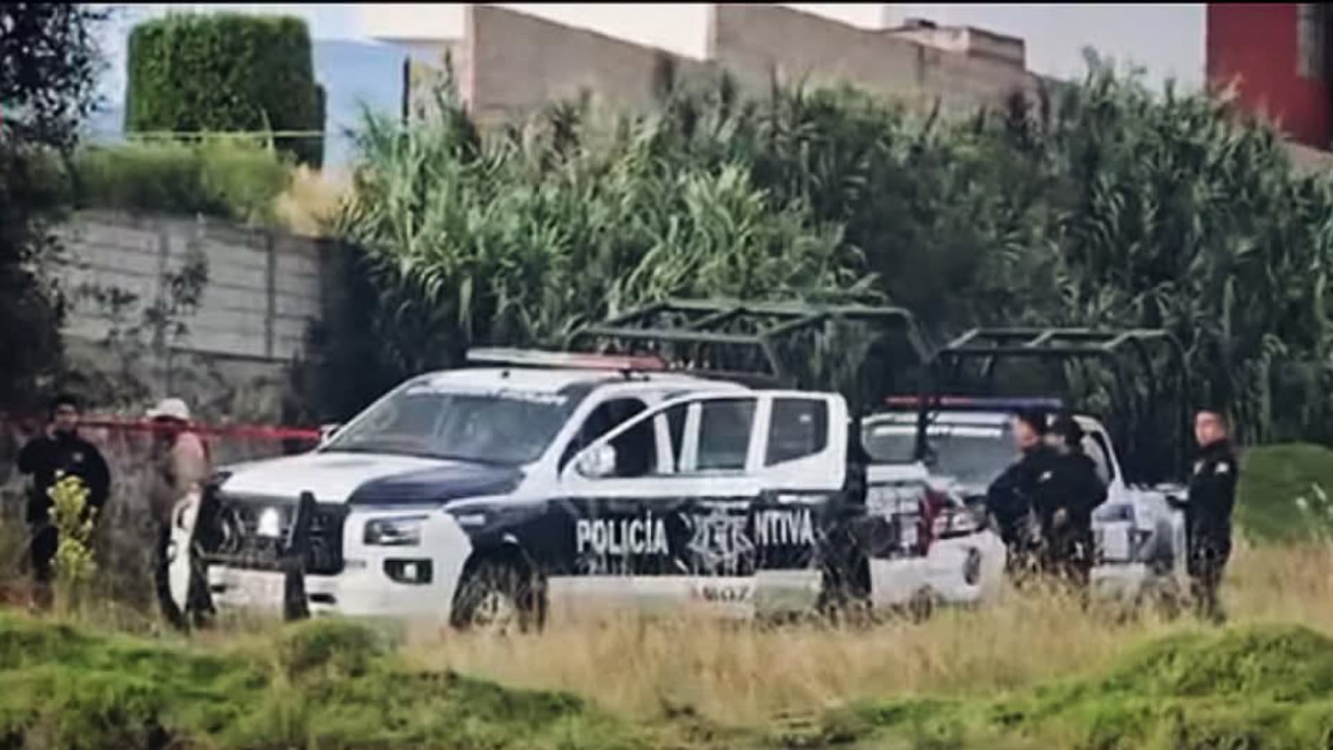 Hallazgo Hombre Muerto Campos Futbol Calle 12 Poniente Barrio de San Miguel Amozoc Puebla