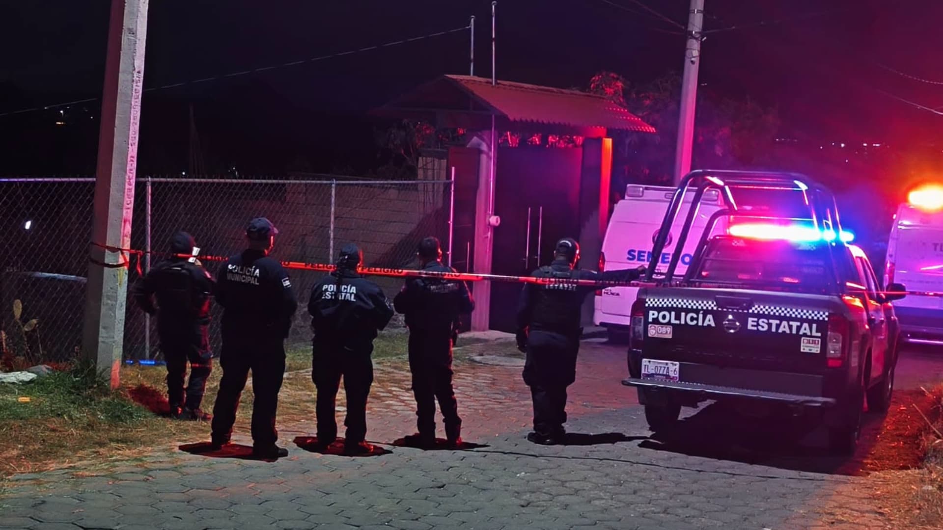 Homicidio Hallazgo Hombre Muerto Heridas Bala Avenida Monterrey Teloxoc Tlaxcala