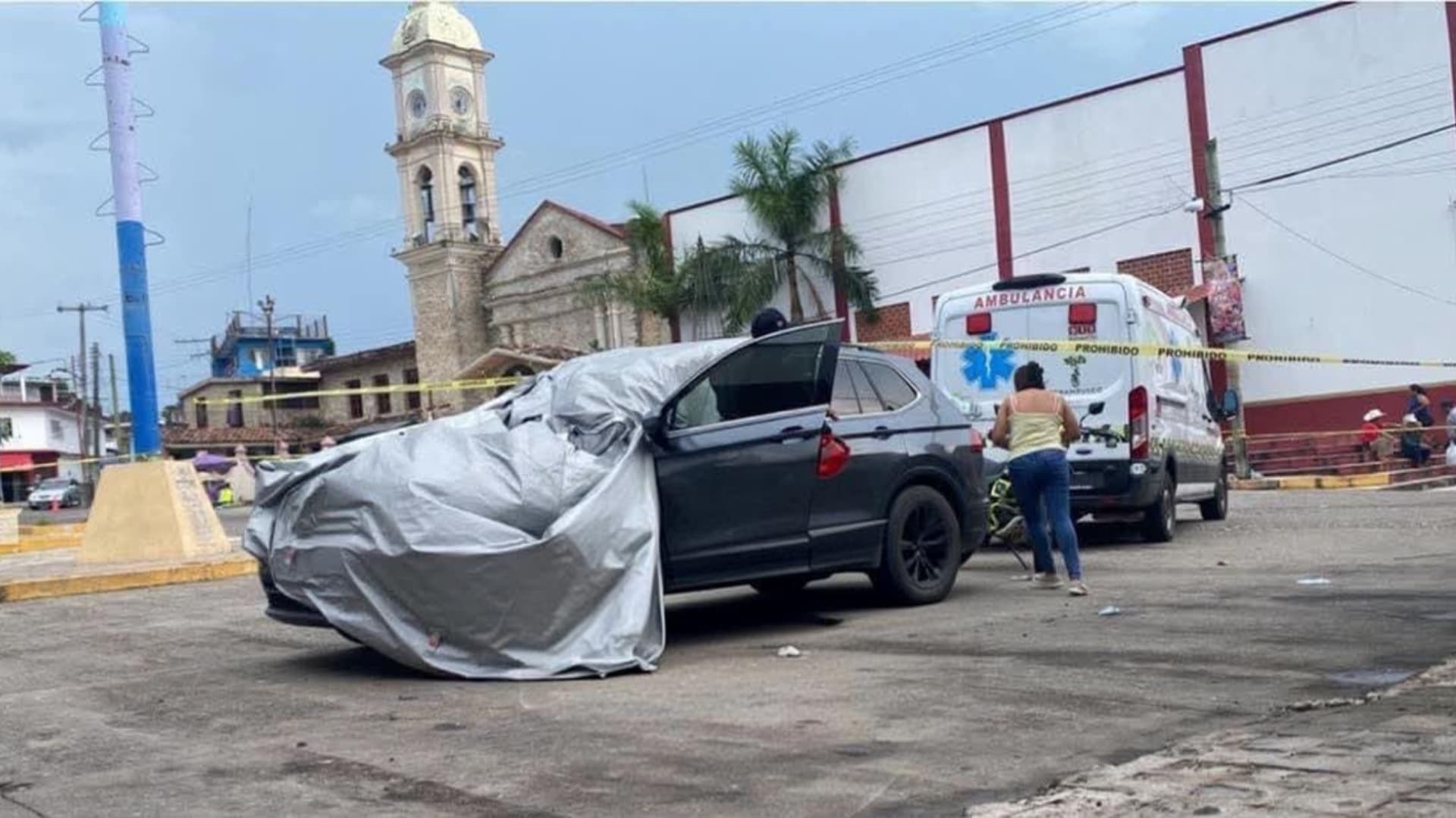 Asesinan a Balazos a un Hombre Cerca del Palacio Municipal de Tenampulco, Puebla