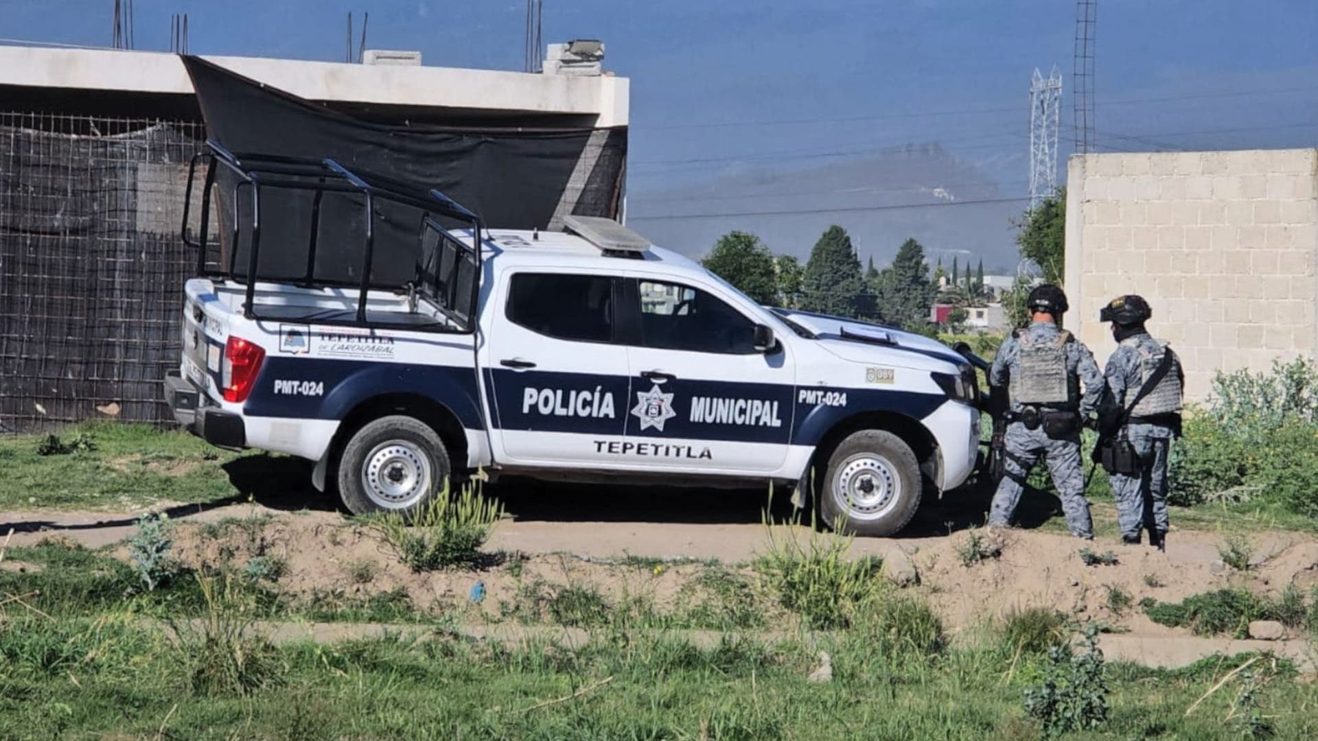 Hallan un hombre encintado en San Martín Texmelucan, Puebla.
