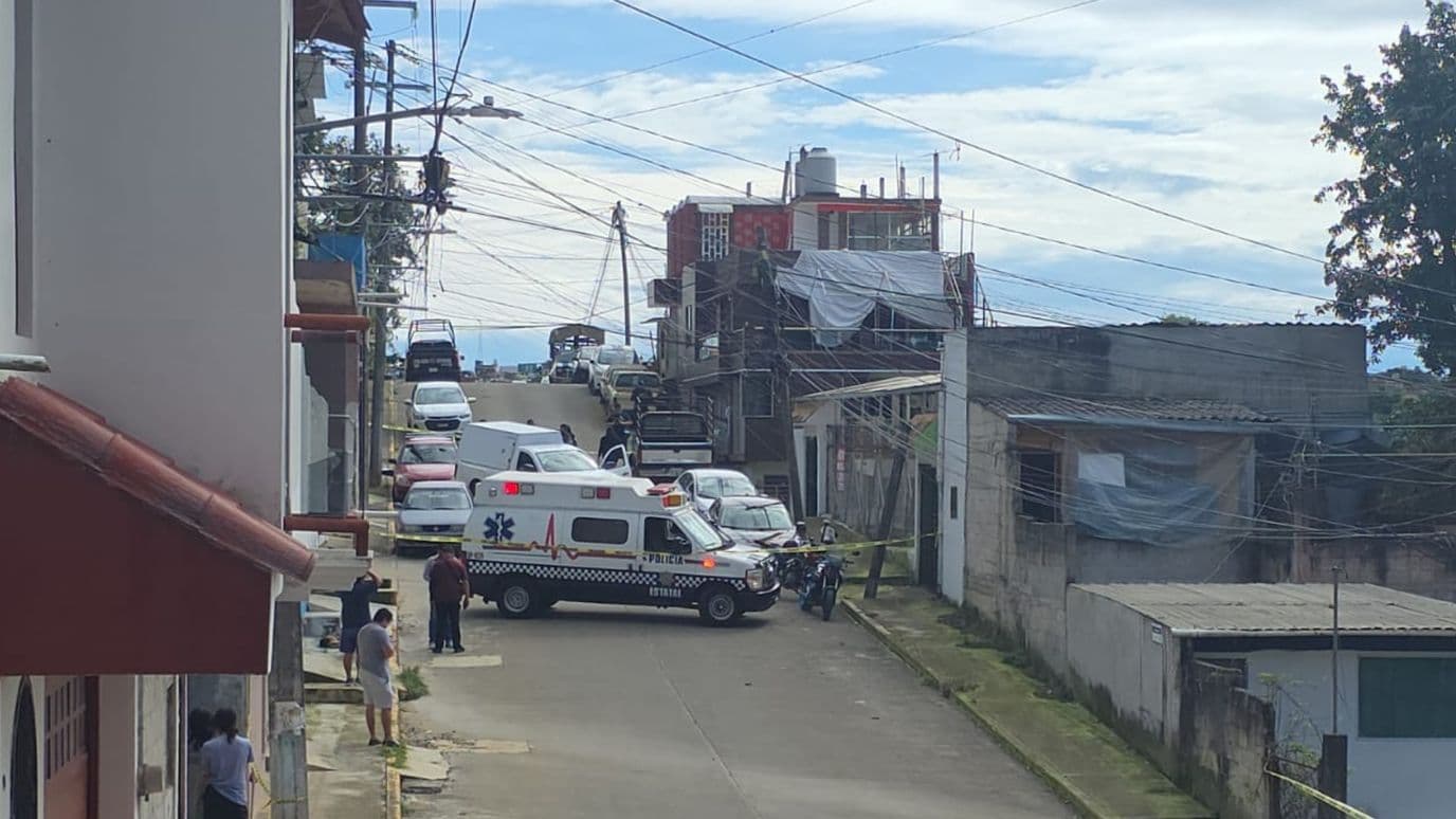Ataque armado en Xalapa deja una persona muerta.
