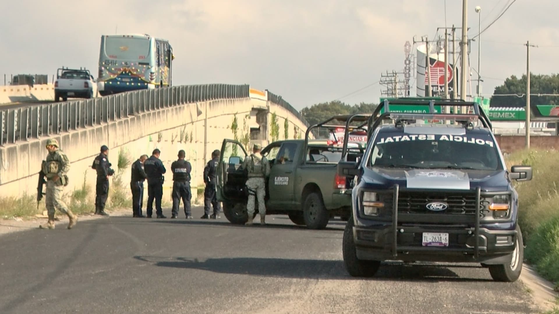 Mujer atropellada muerta en San Pablo del Monte, Tlaxcala.