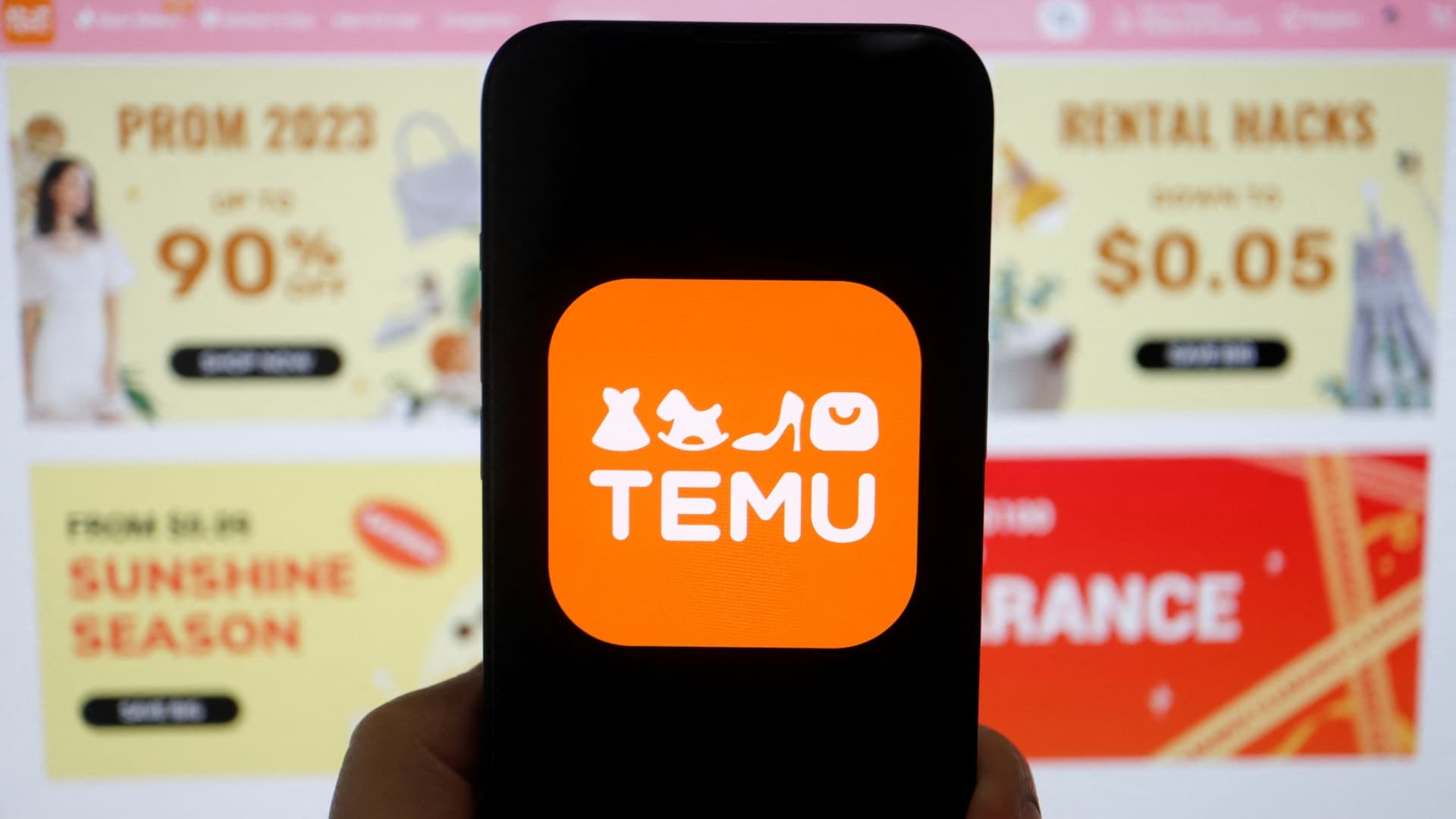 Aplicación de Temu