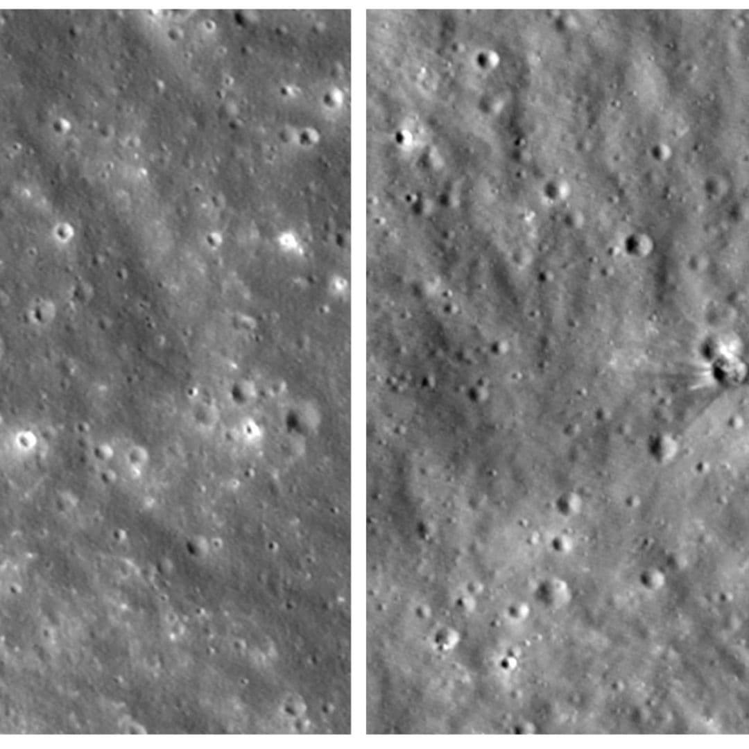 Aficionados Ayudaron a la NASA: Así Encontraron Nuevo Cráter en la Luna por Nave SpaceX