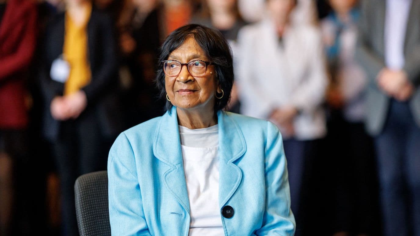 Navi Pllay, ganadora del Premio Nobel de la Paz