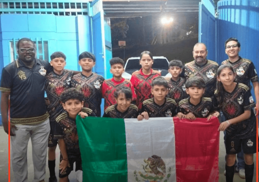 Revelan que Otra Selección de Niños Futbolistas, Ahora de Nayarit Está en Colombia