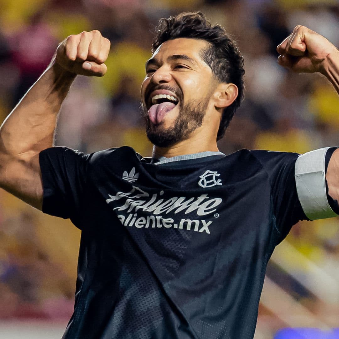 Henry Martín, jugador del América, en un partido de Liga MX