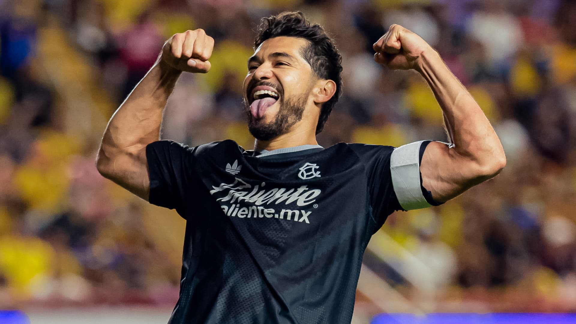 Henry Martín, jugador del América, en un partido de Liga MX
