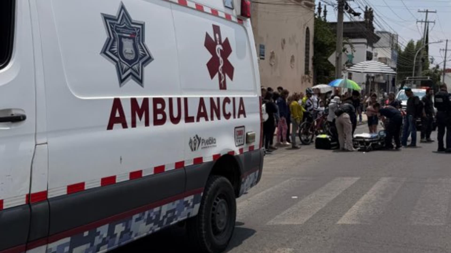 Atropellado Estudiante Niño Seis Años de Edad Colonia Humboldt Resurgimiento Puebla