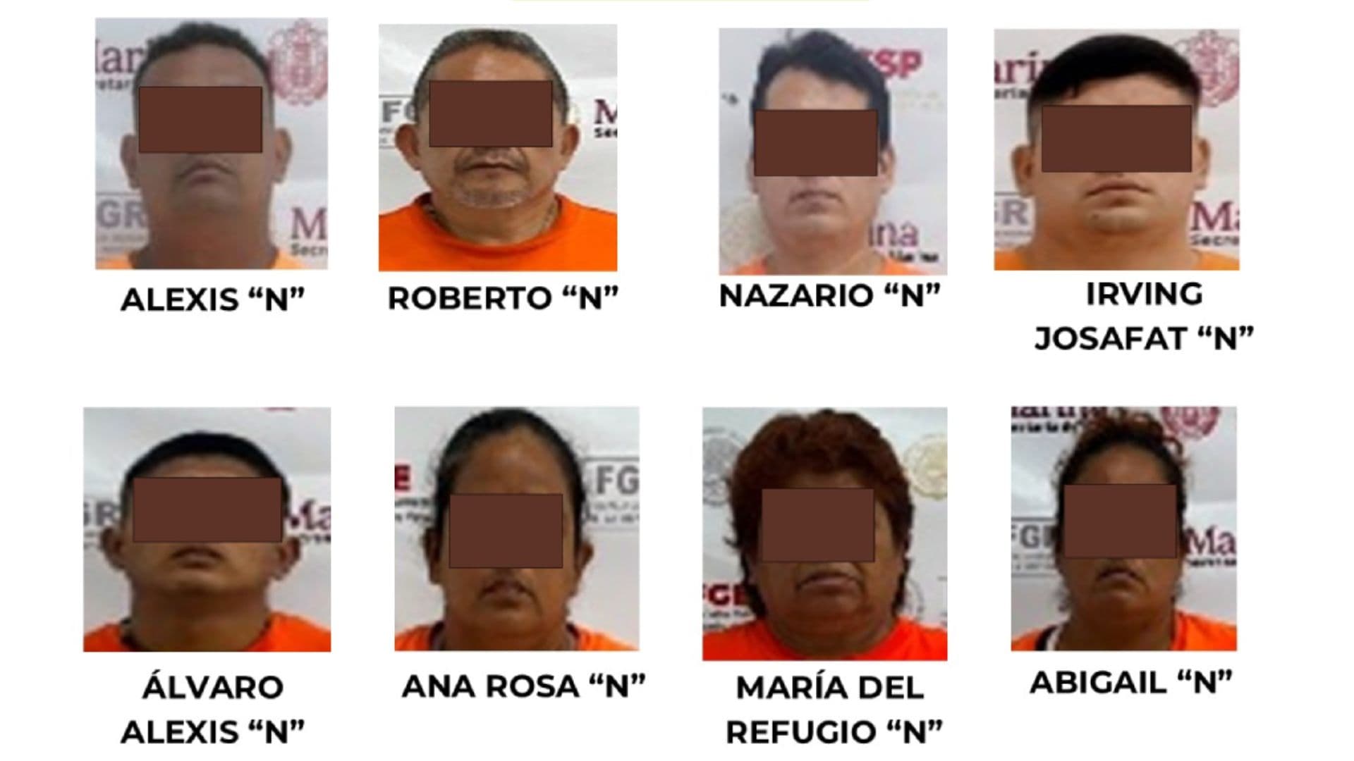 Ocho Detenidos por Presunta Desaparición de Dos Personas en Boca del Río, Veracruz