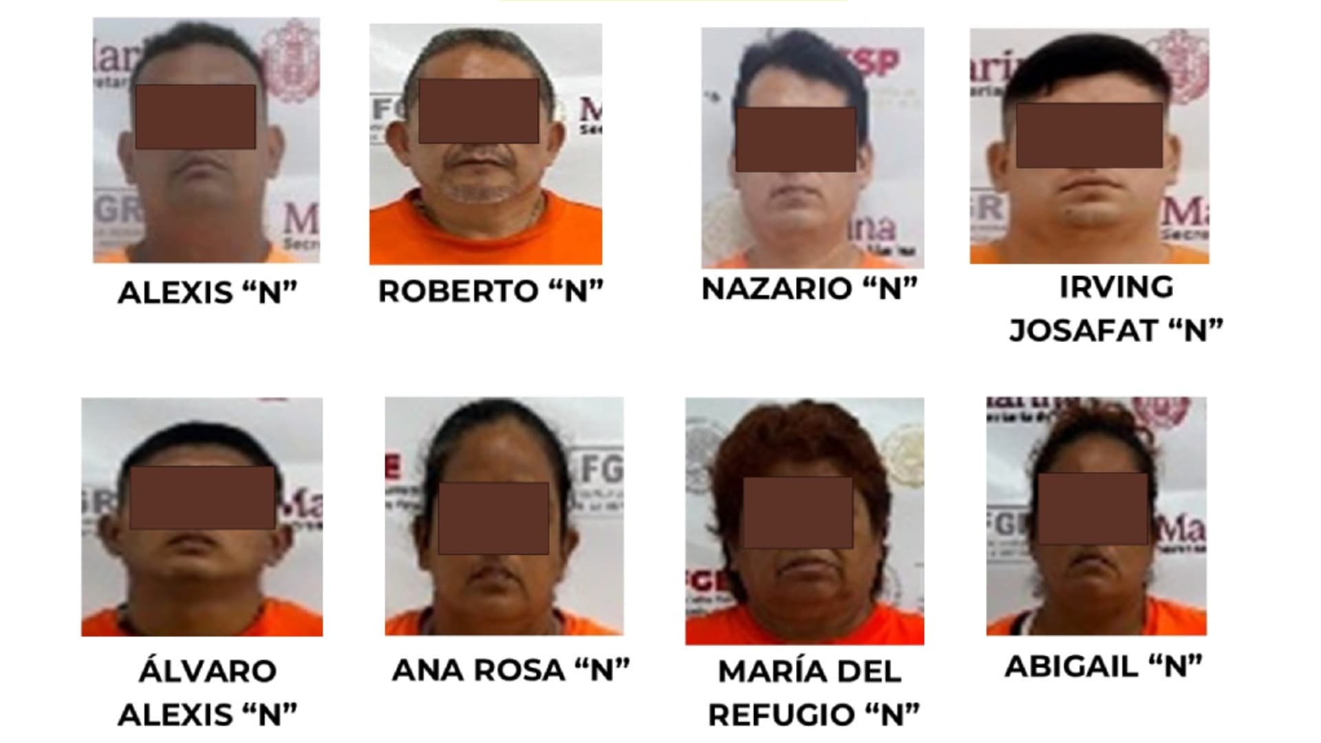 Ocho Detenidos por Presunta Desaparición de Dos Personas en Boca del Río, Veracruz