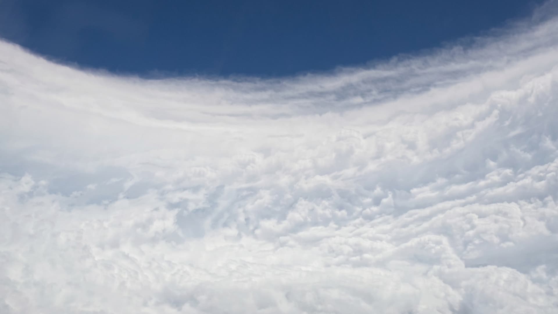 Ojo del huracán Polo Foto: NOAA