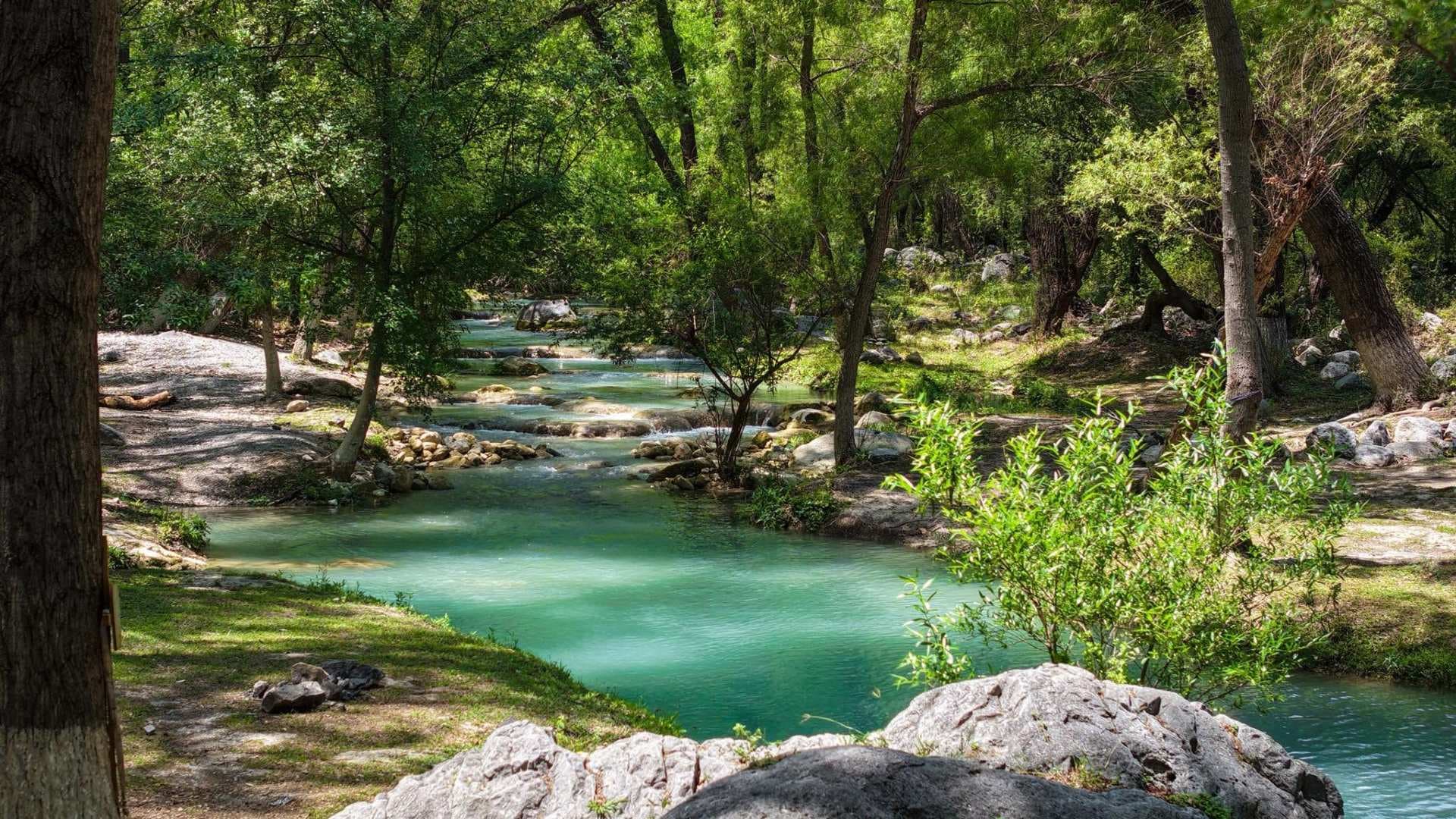 Ojo de agua en Bustamante
