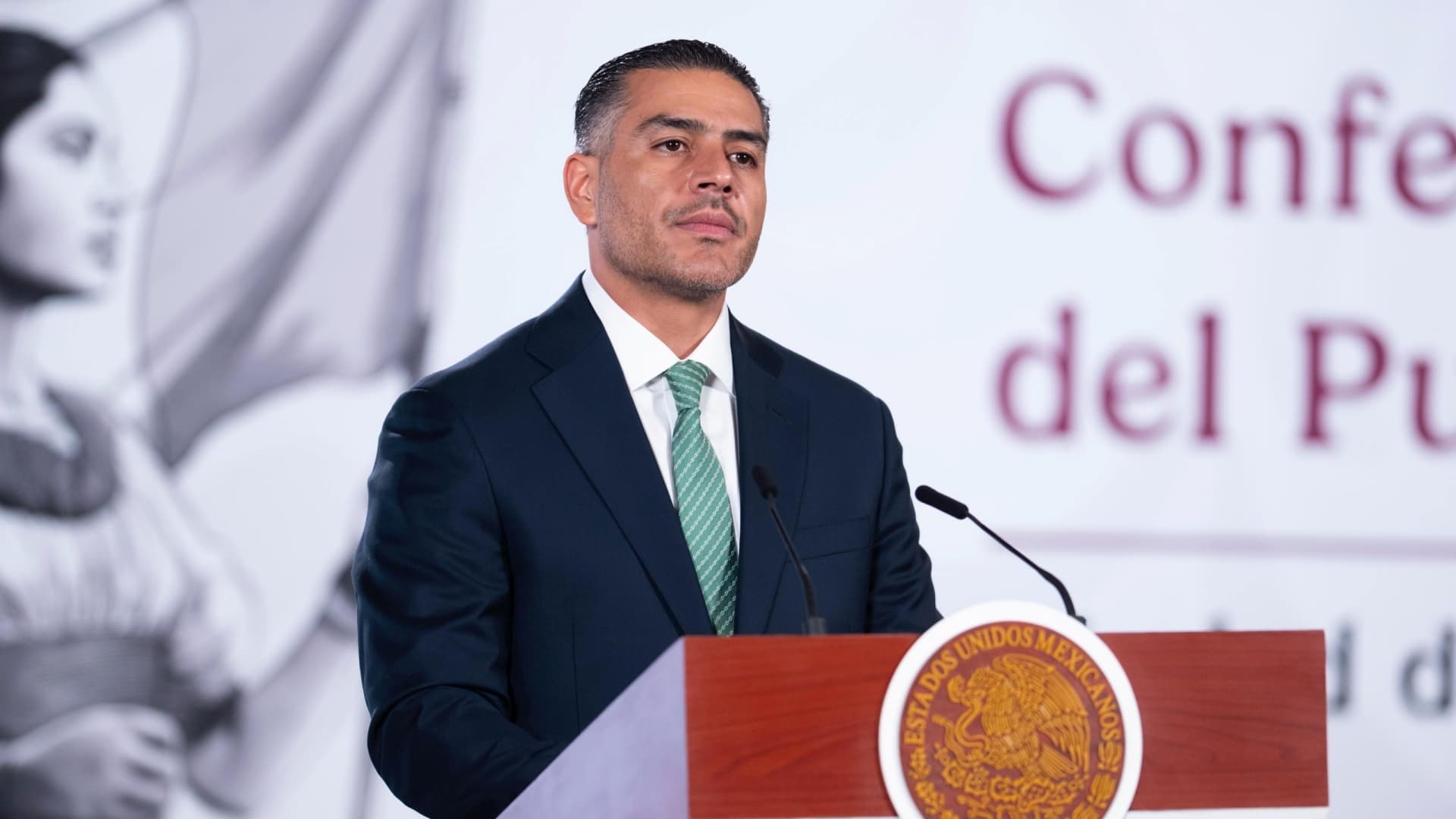 Omar García Harfuch, titular de la Secretaría de Seguridad y Protección Ciudadana
