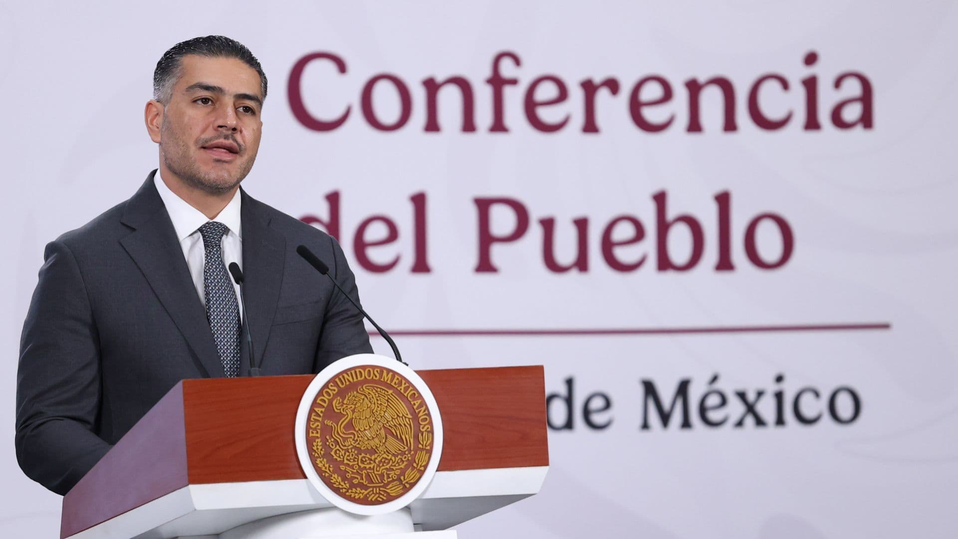 Omar García Harfuch, titular de la Secretaría de Seguridad y Protección Ciudadana