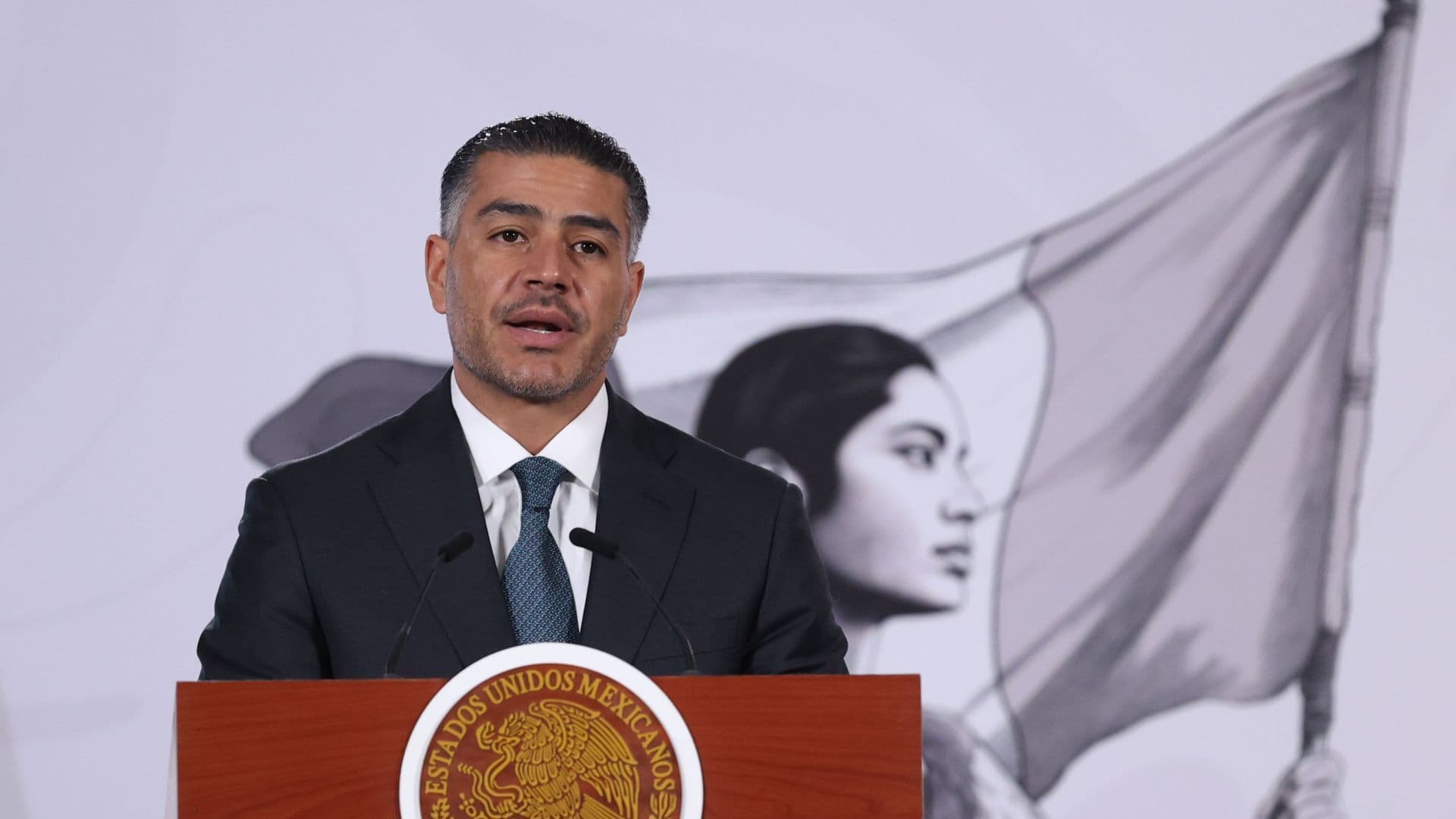 Omar García Harfuch, titular de la Secretaría de Seguridad y Protección Ciudadana