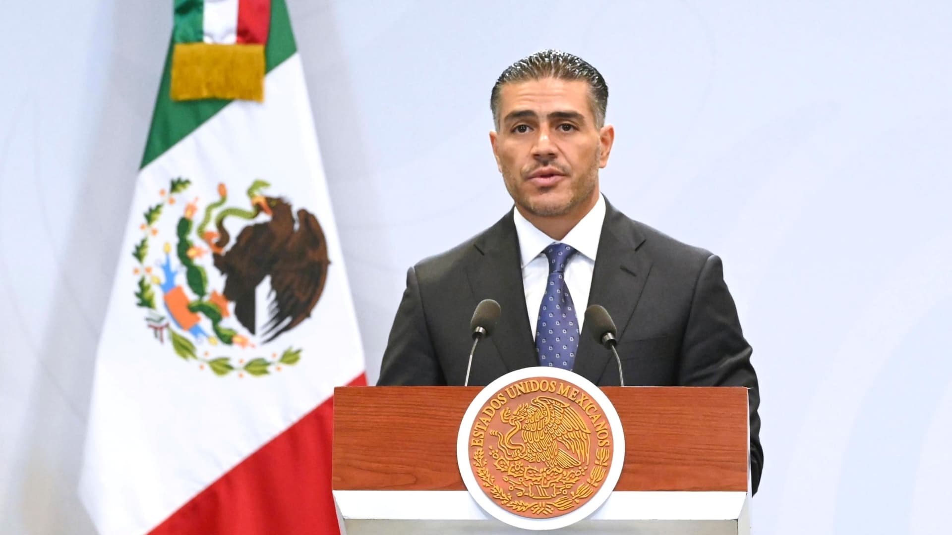 Omar García Harfuch, titular de la Secretaría de Seguridad y Protección Ciudadana