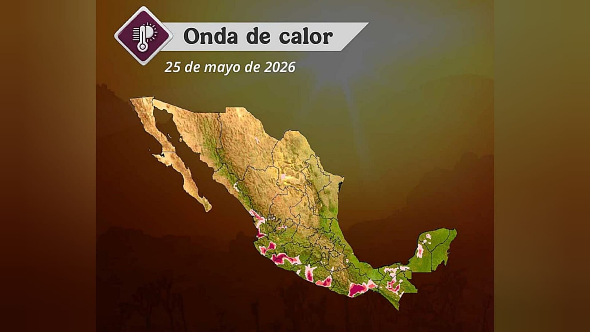 Onda de calor en México