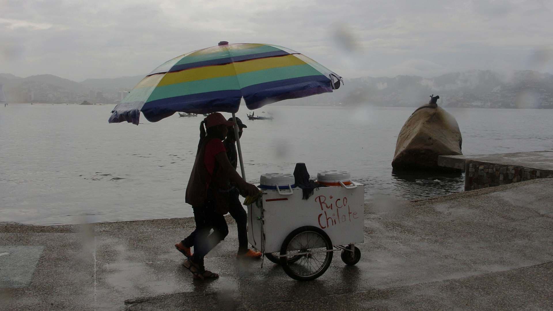 Lluvias en Guerrero por onda tropical en julio de 2021. Foto: Cuartoscuro | Archivo