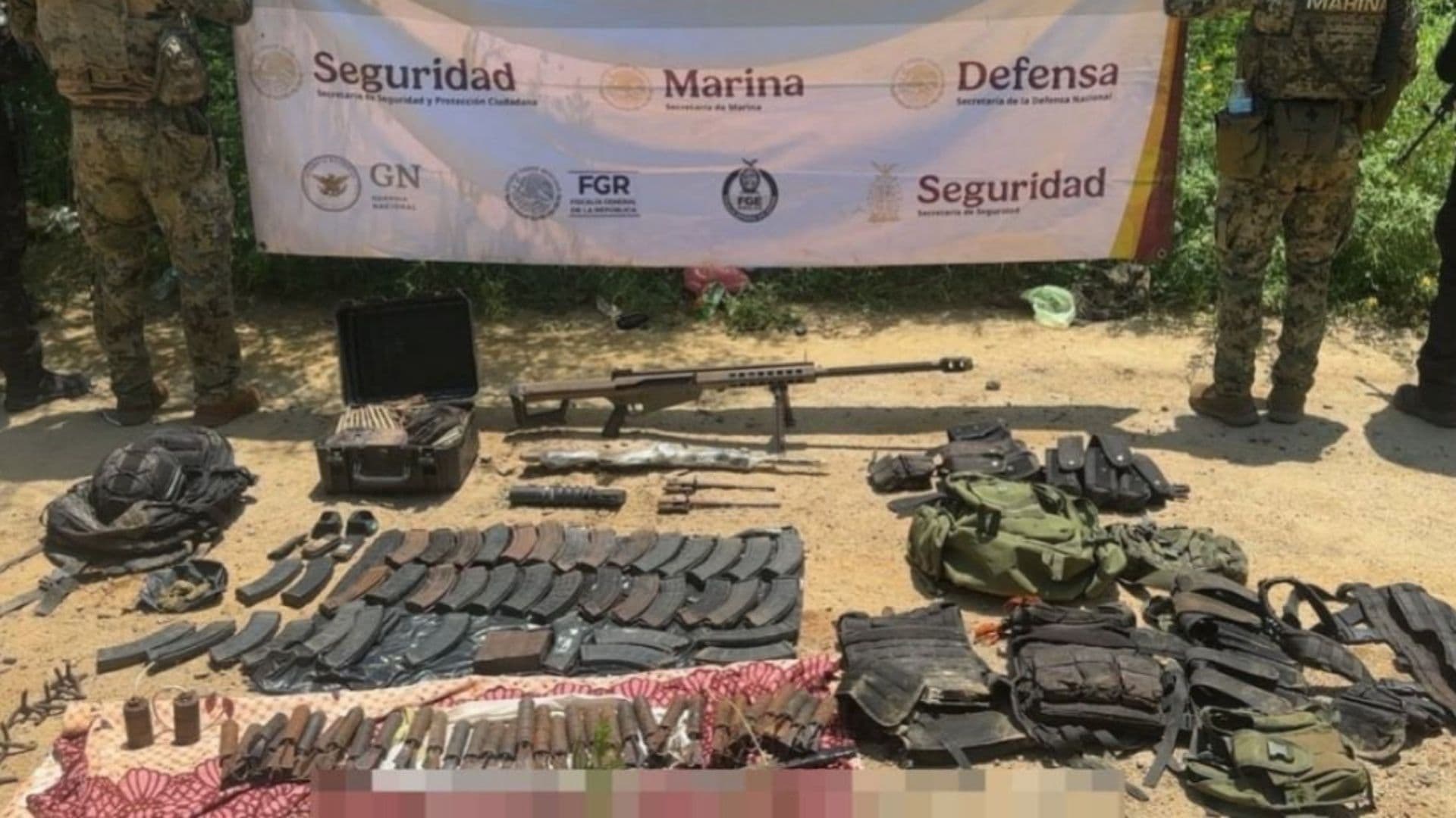 Marina Destruye Artefactos Explosivos Mediante Operación Sable en Sinaloa