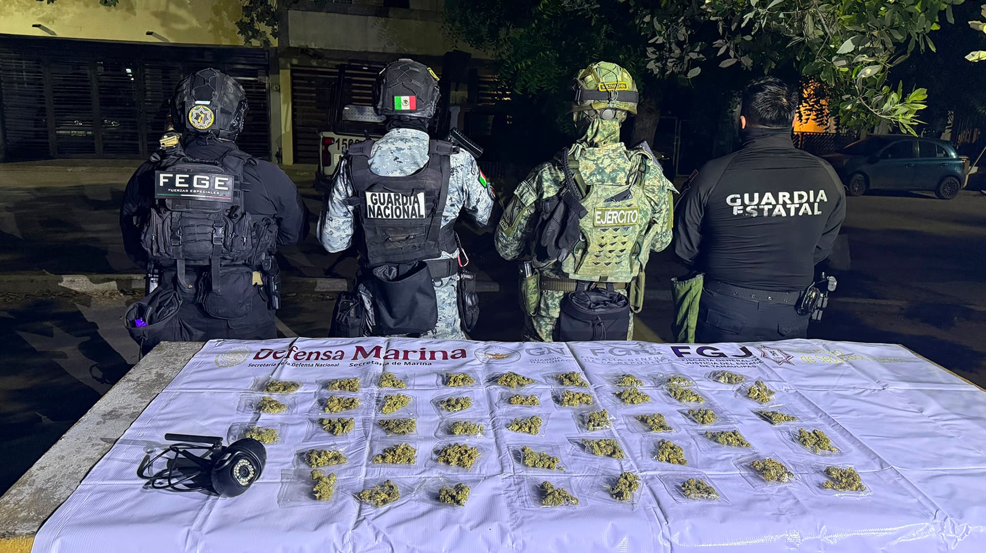 Operativo Conjunto en Altamira, Tamaulipas