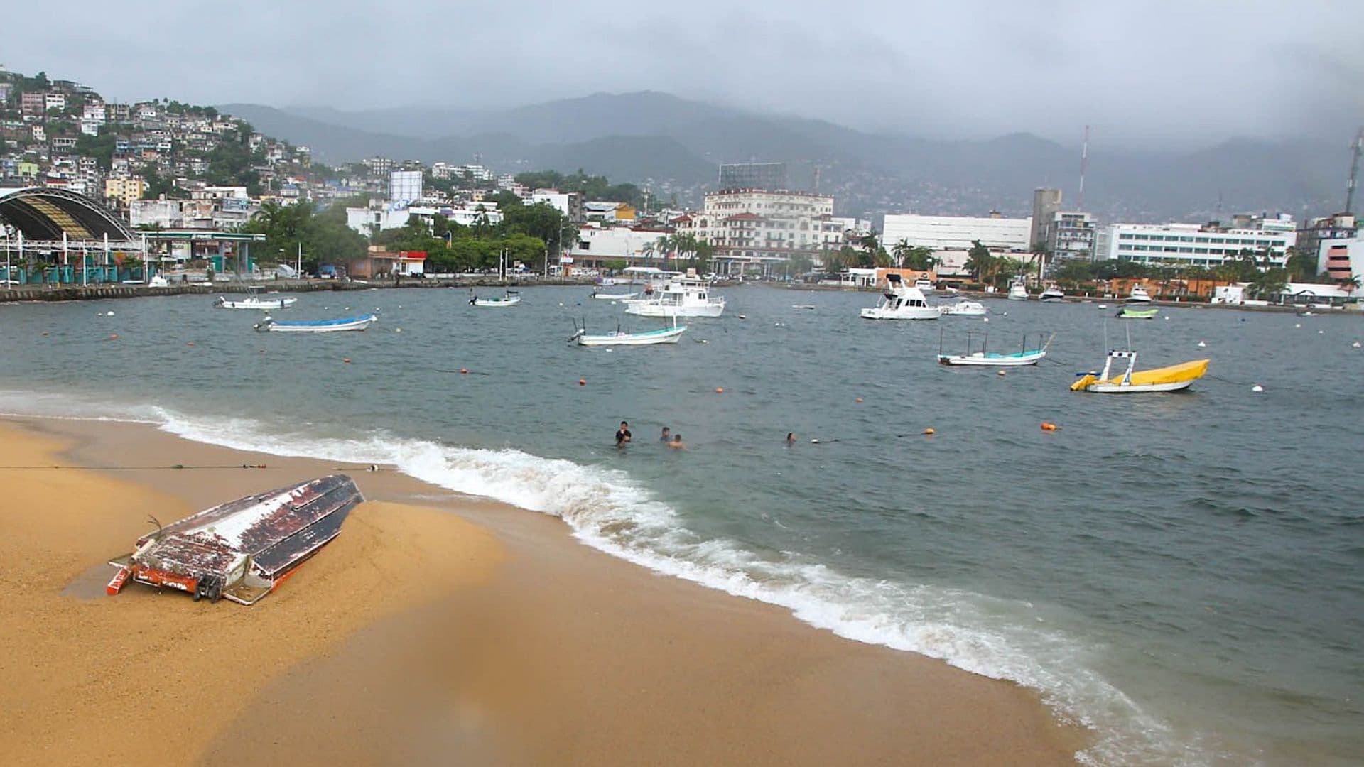 Afectaciones en costas de Guerrero por lluvias de la tormenta Hilary en agosto 2023. Foto: Cuartoscuro | Archivo