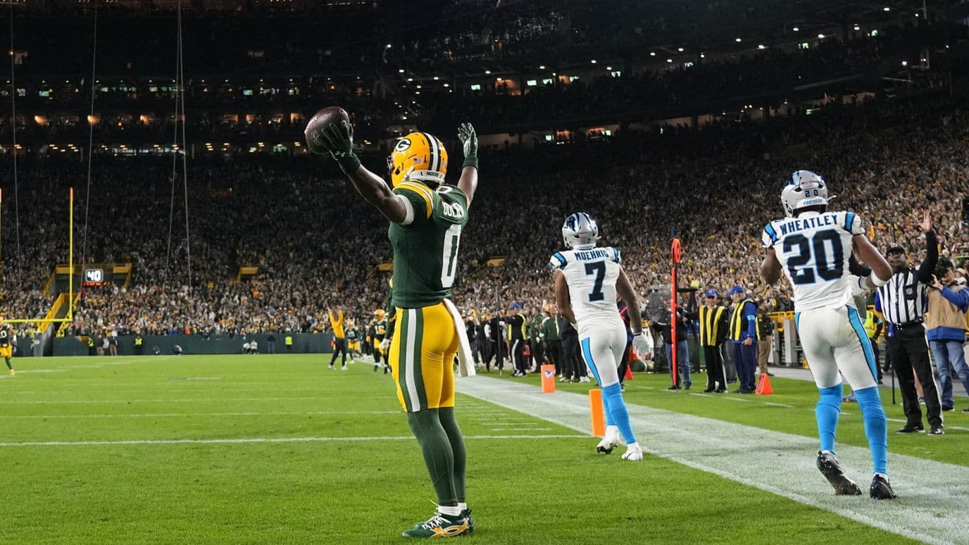 Dron Interrumpe el Partido Green Bay Packers vs Carolina Panthers en la NFL