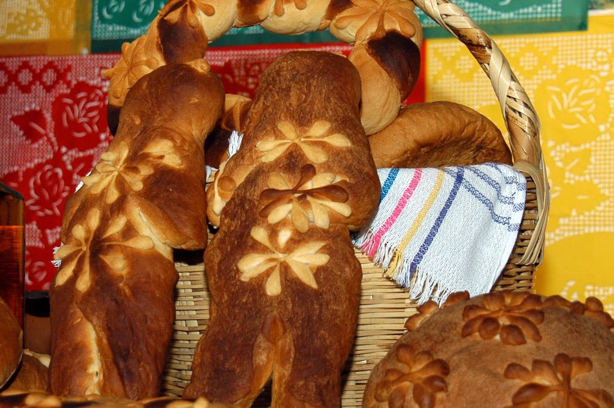 Pan de muerto mariposa