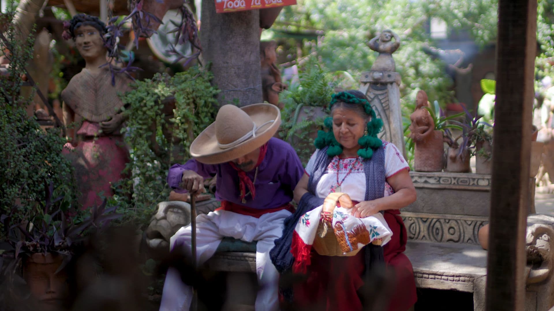 Artesanos de baro en Oaxaca