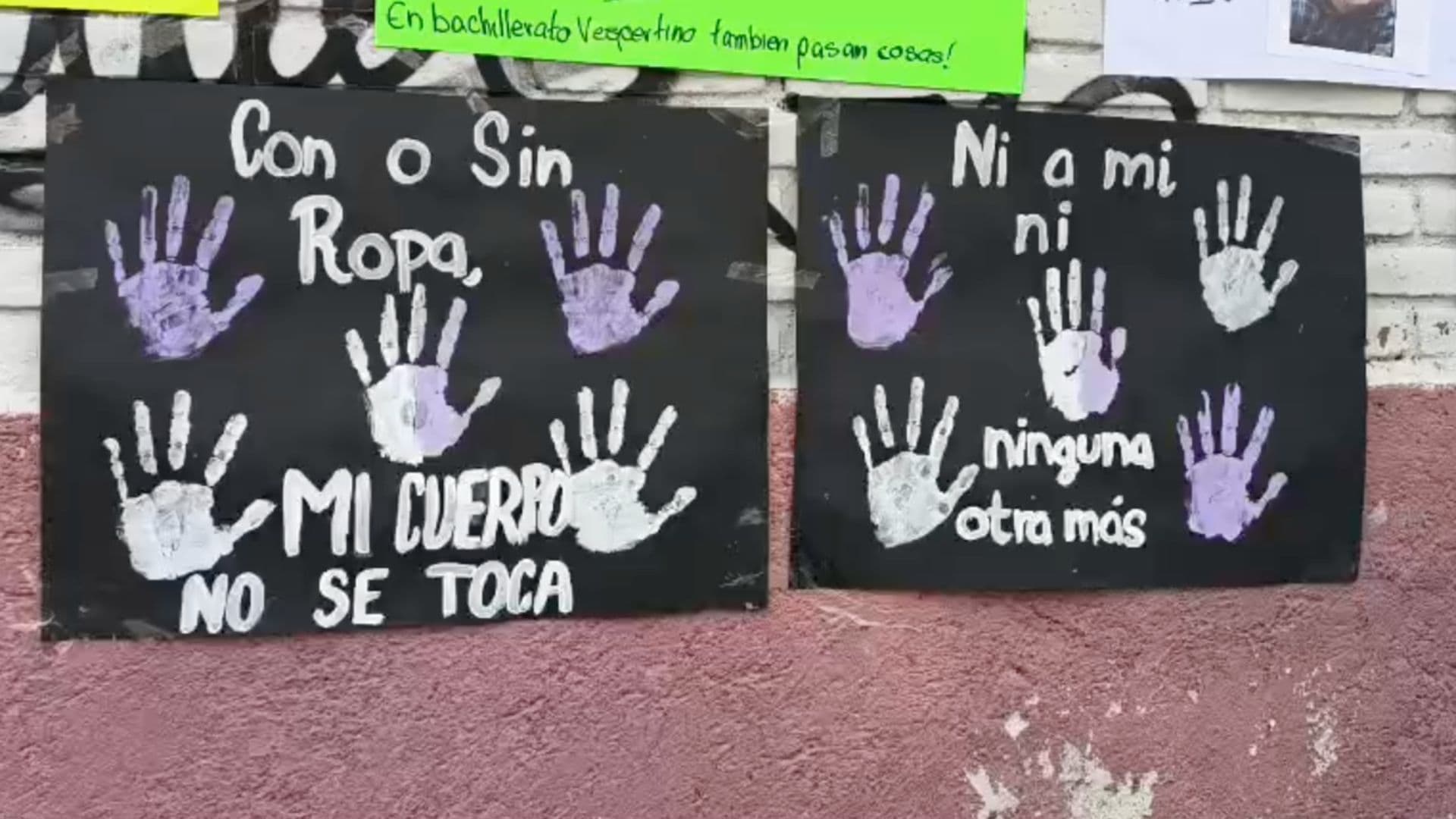 Paro Estudiantil Denuncia Acoso Alumnas Colonia Balcones del Sur Centro Escolar 5 de Mayo Puebla
