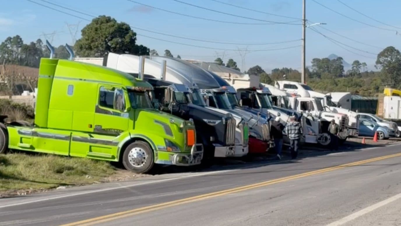 Transportistas en Veracruz se movilizan nuevamente buscando acuerdos con autoridades